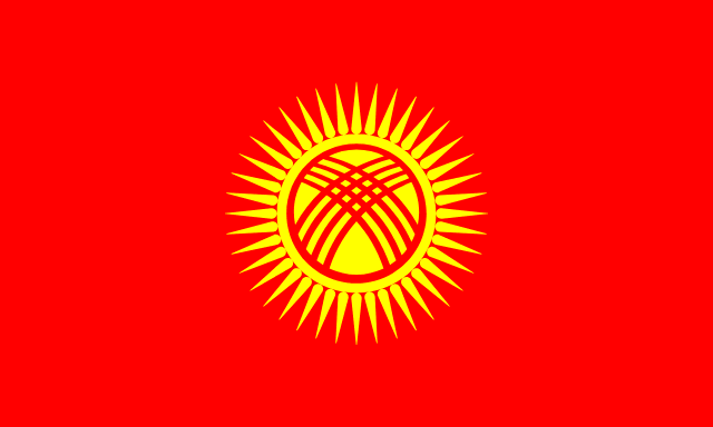 Kyrgyzstan flag